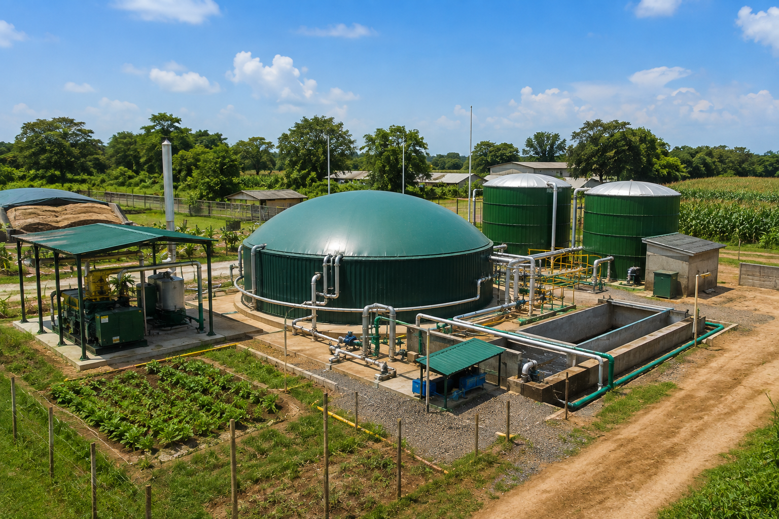 Biogas Farm Infrastructure